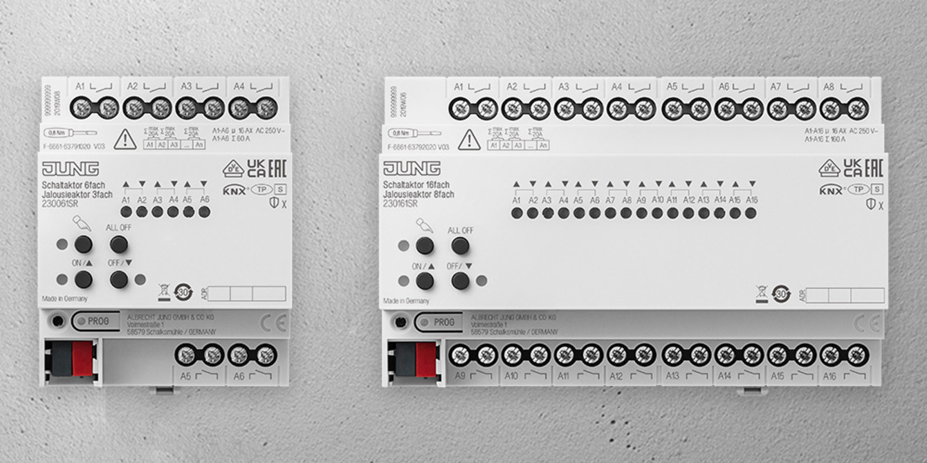 KNX Schalt- und Jalousieaktoren bei CR Elektroanlagen in Starnberg