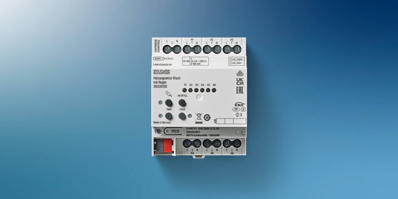 KNX Heizungsaktor 6-fach bei CR Elektroanlagen in Starnberg