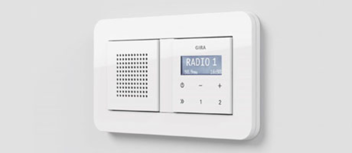 Gira Radio bei CR Elektroanlagen in Starnberg