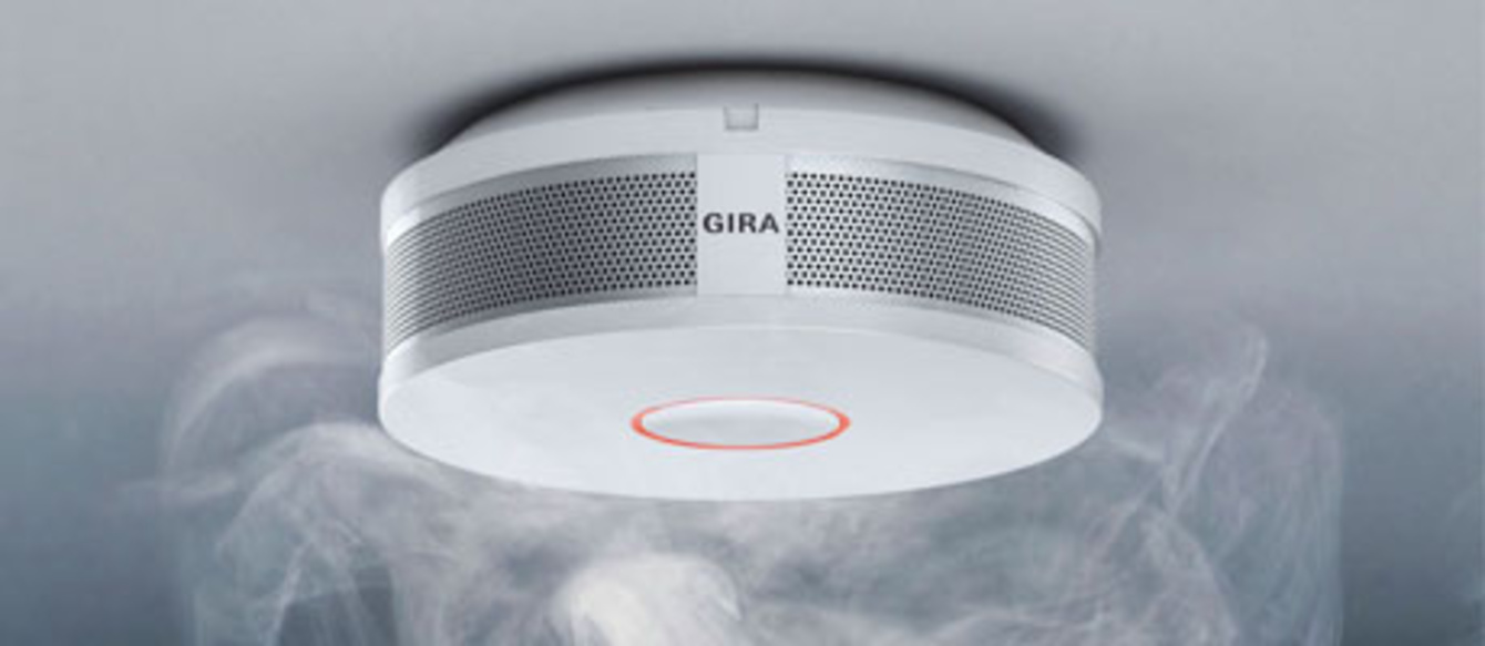 Gira Rauchwarnmelder bei CR Elektroanlagen in Starnberg