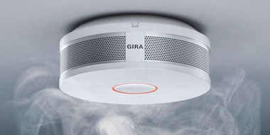 Gira Rauchwarnmelder bei CR Elektroanlagen in Starnberg