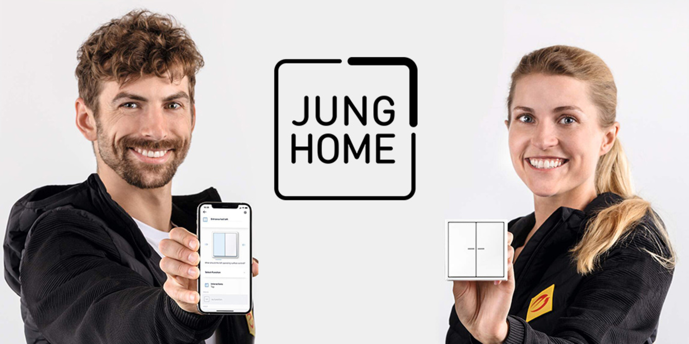 JUNG HOME bei CR Elektroanlagen in Starnberg